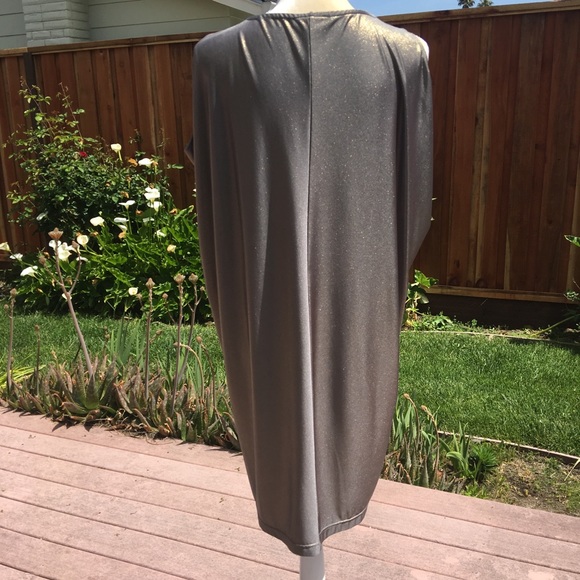 Tiana B • Draped Sleeveless Cocktail Dress - Picture 3 of 8